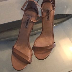 Steve Madden nude heels worn once to wedding